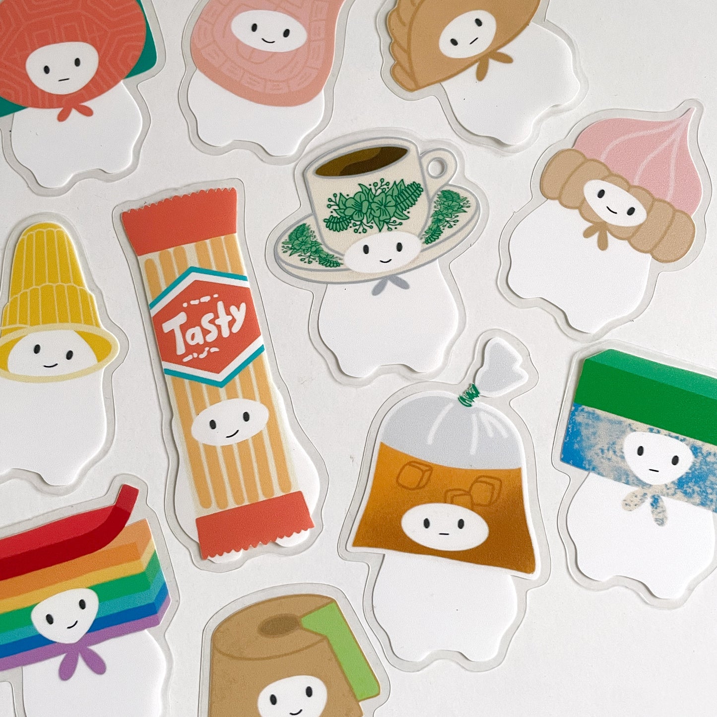 Die-Cut Stickers : Mochi Local Kopi Cup