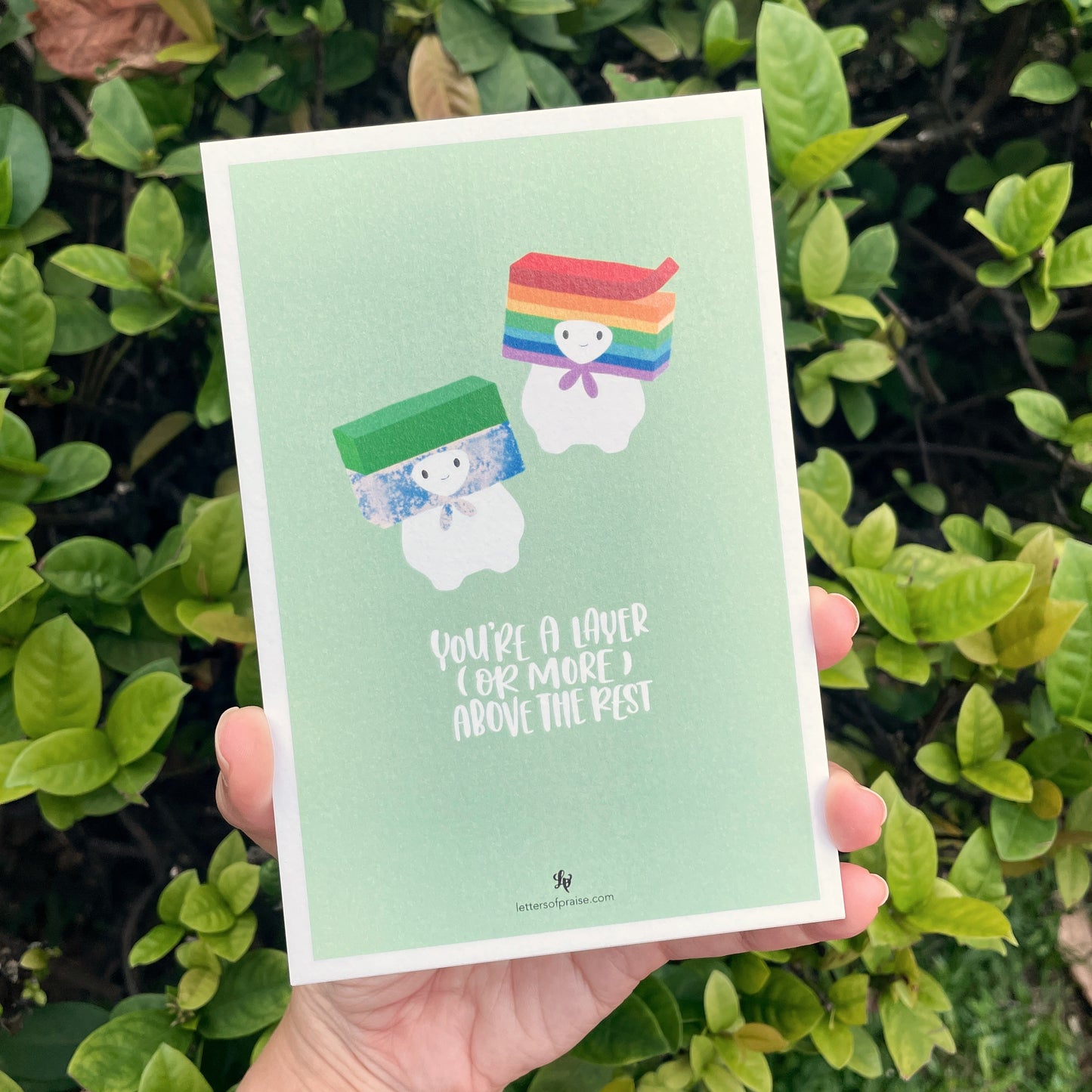 Postcards : You're A Layer (or more) Above The Rest