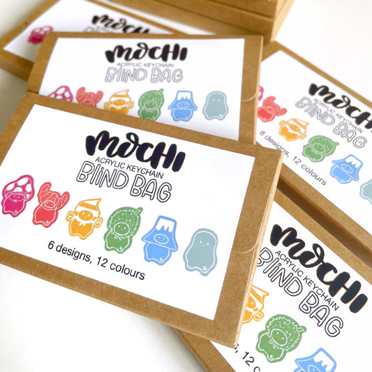 Mochi Acrylic Keychain Blind Bag