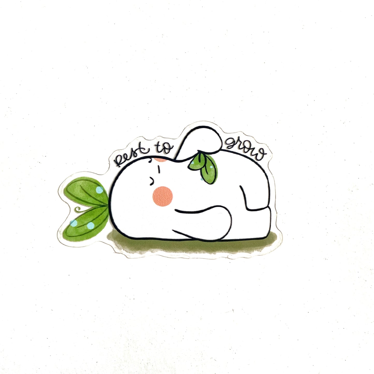 Die-Cut Stickers : Rest to Grow