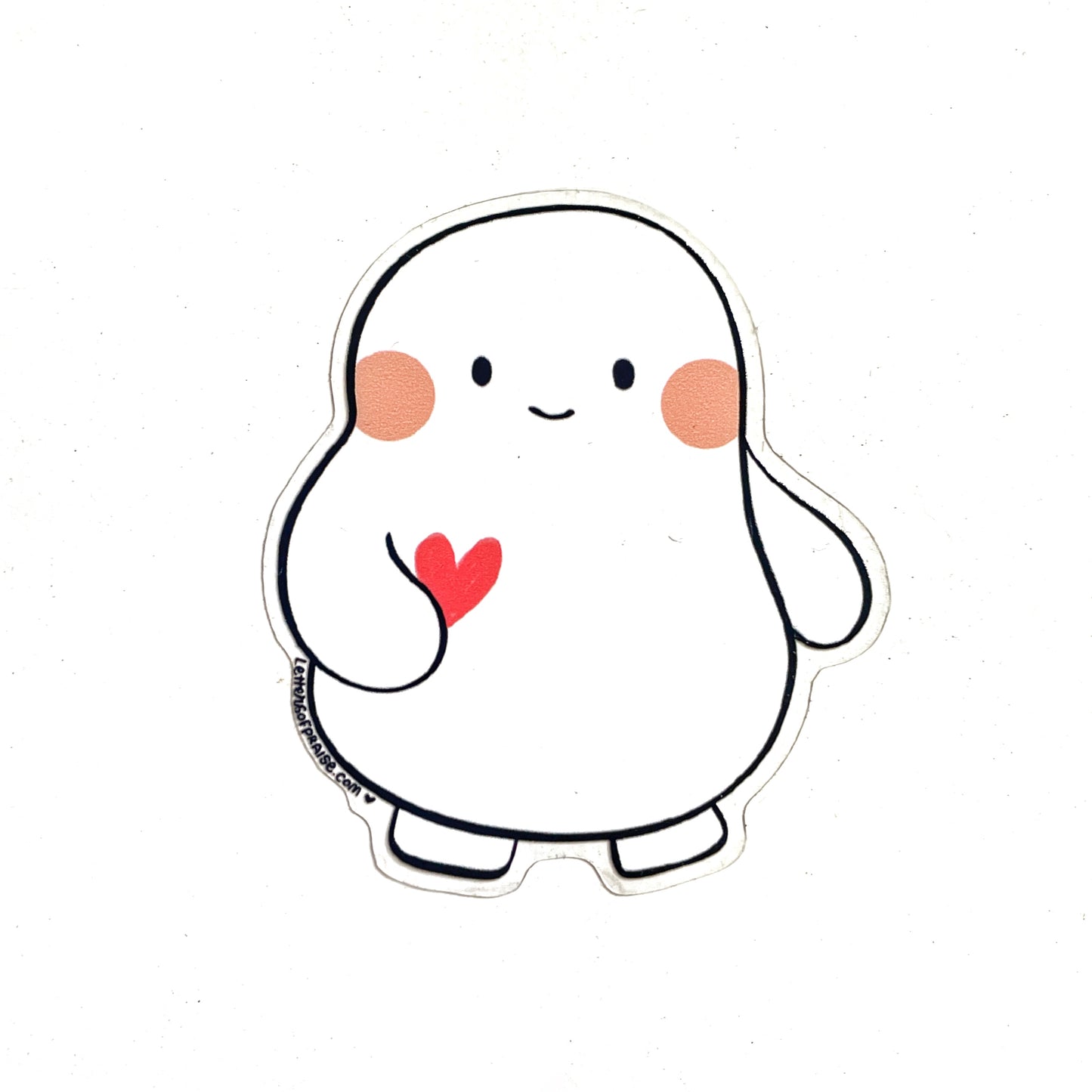 Die-Cut Stickers : Mochi Heart You