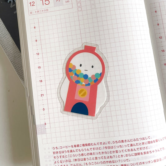 Die-Cut Stickers : Mochi Gumball Machine