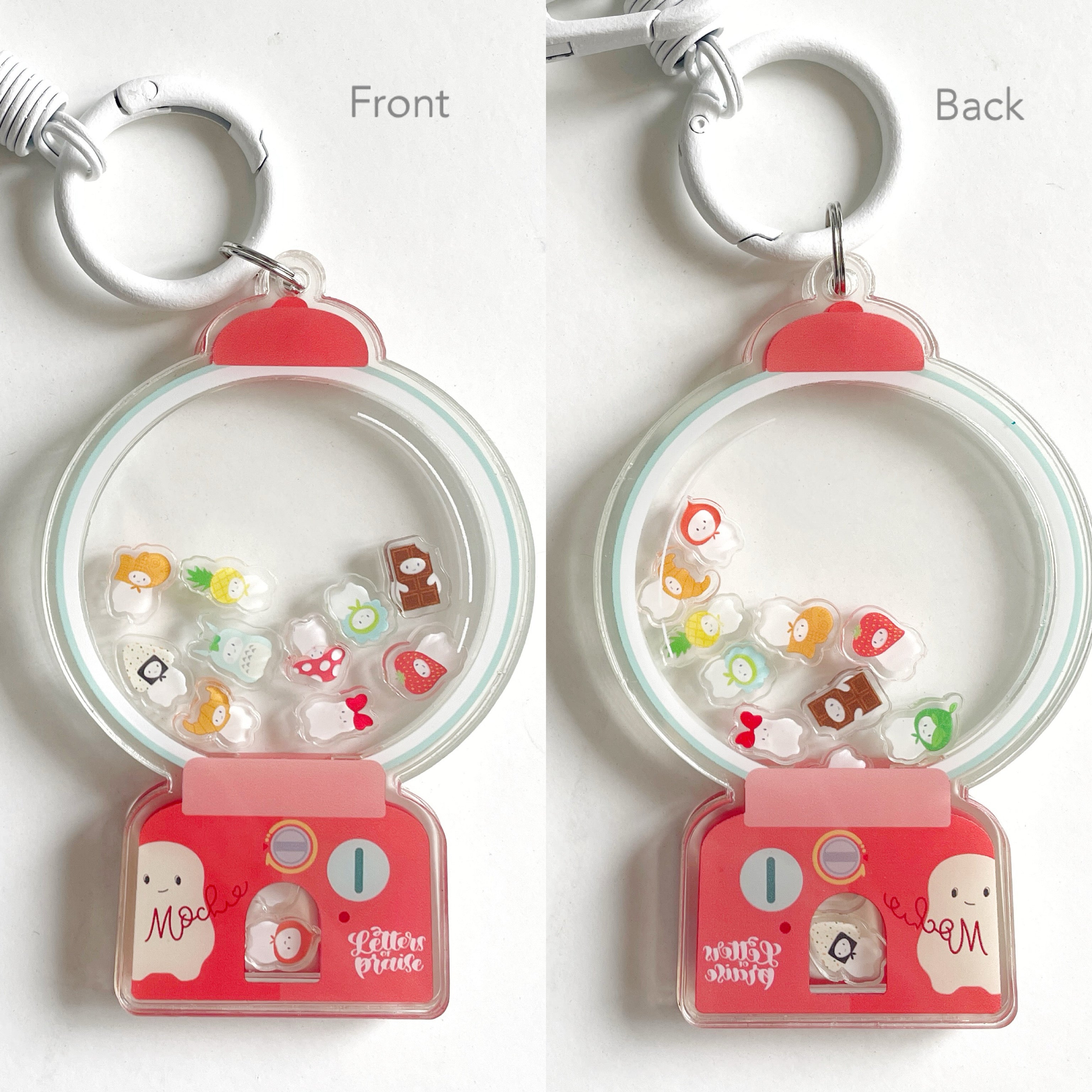 ハンドメイドアクセサリー kokinchan Gachapon Shaker Keychain (Misprint) – Letters Of Praise