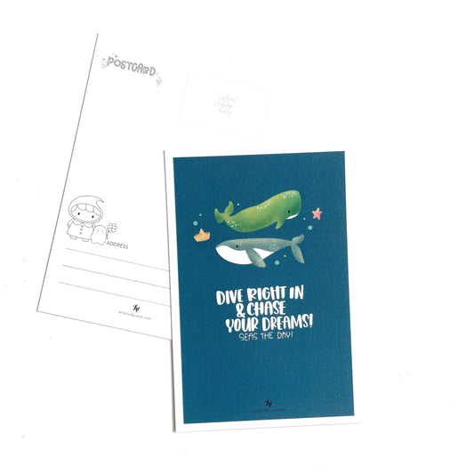 Postcards : Dive Right In
