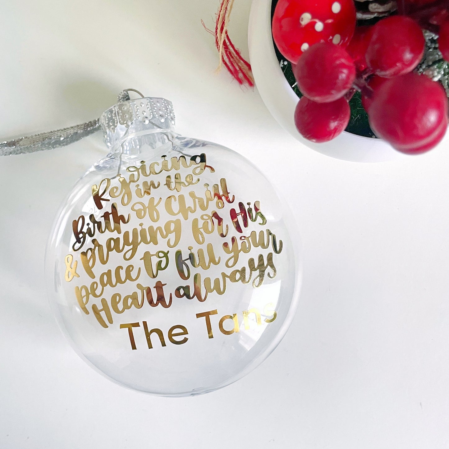 Personalised Christmas Baubles
