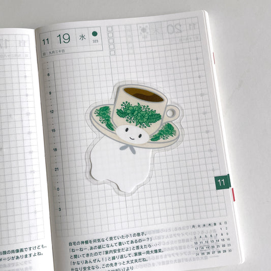 Die-Cut Stickers : Mochi Local Kopi Cup