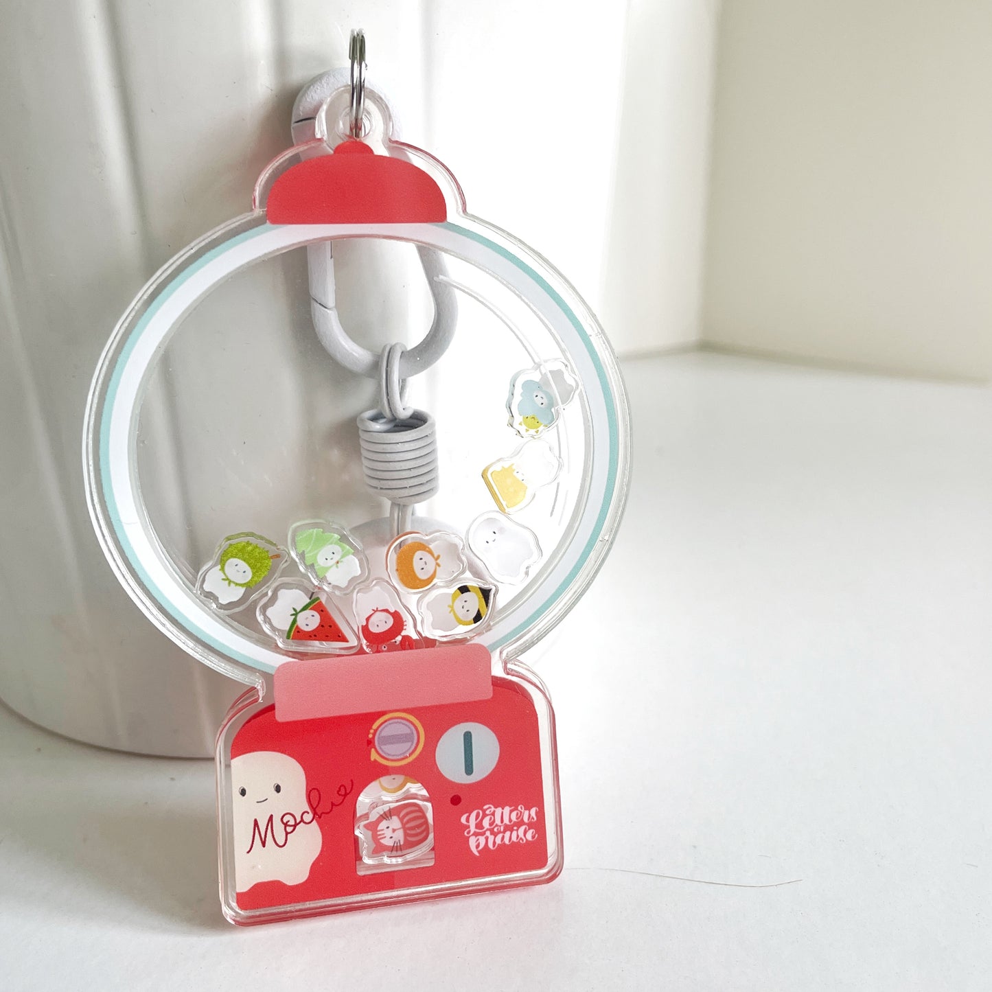 Gachapon Shaker Keychain