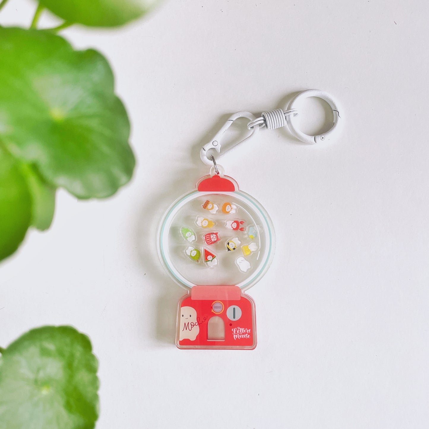 Gachapon Shaker Keychain