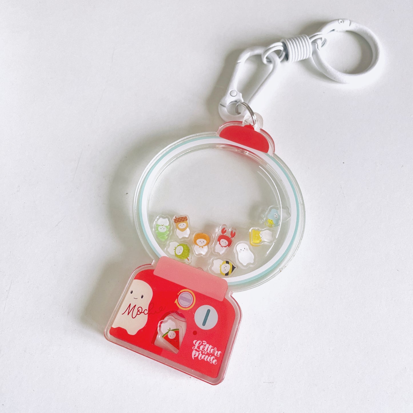Gachapon Shaker Keychain