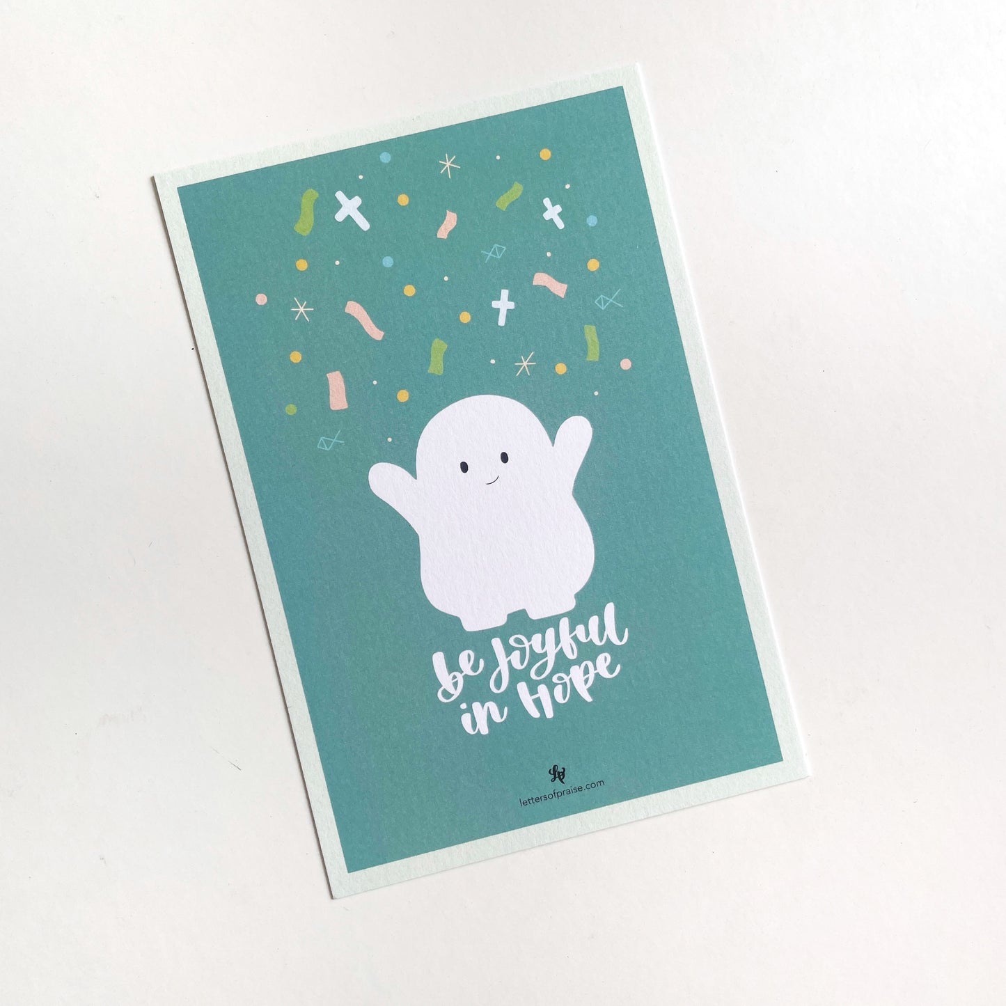 Postcards : Be joyful in hope